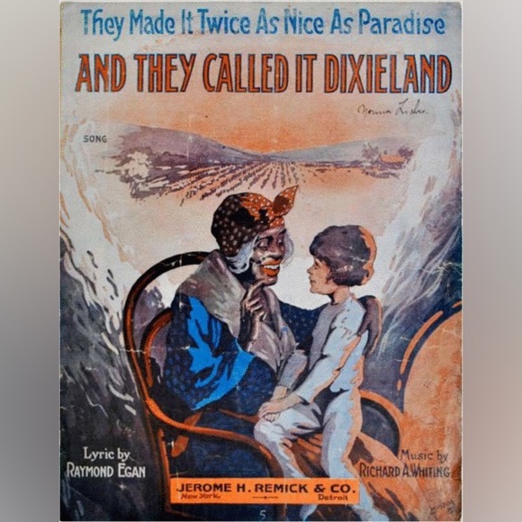 Vintage Original Sheet Music bundle of 6 Including And They Called It Dixieland - Picture 11 of 11